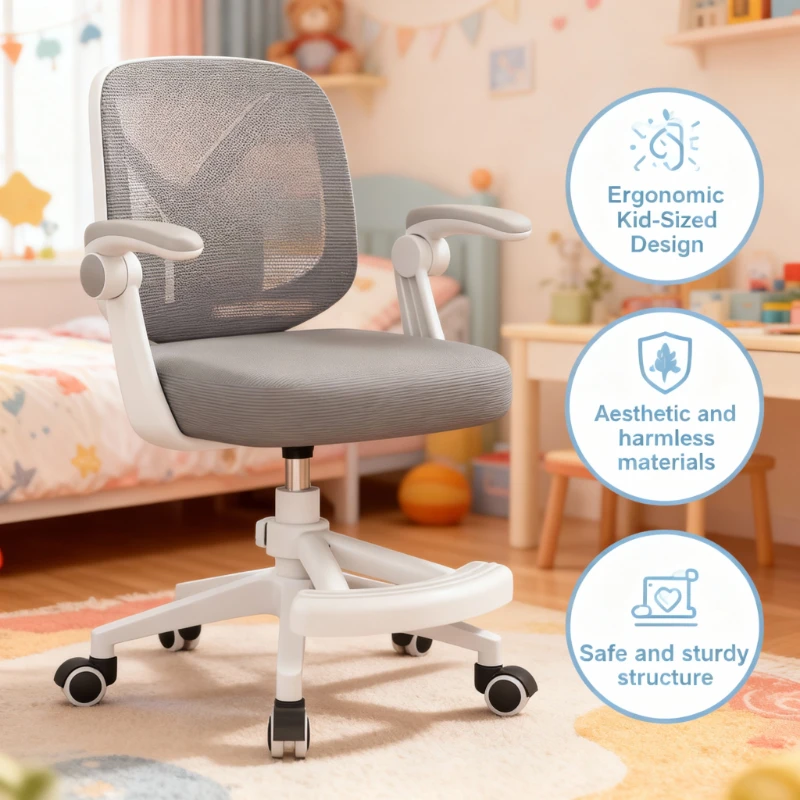 Детский стул с регулируемой высотой, эргономичный учебный стол, сиденье для коррекции осанки, спинка, поворотные колеса, кресло для выращивания детей
Детский стул с регулируемой высотой, эргономичный учебный стол, сиденье для коррекции осанки, спинка, поворотные колеса, кресло для выращивания детей