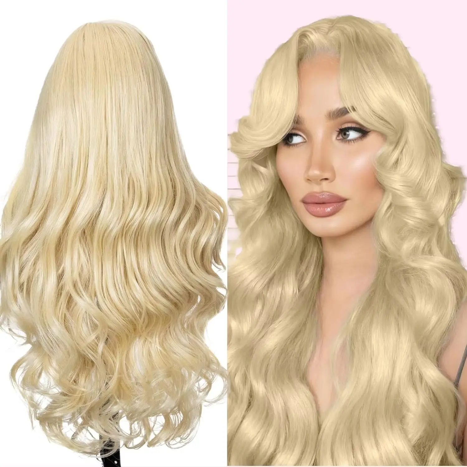 #613 Body Wave 613 Blonde 200% High Density 40 Inches Long-length 13x6 13x4 HD Transparent Lace Frontal Wig Human Hair Wigs Honey Blonde For Women Brazilian Hair Pre Plucked
#613 Body Wave 613 Blonde 200% High Density 40 Inches Long-length 13x6 13x4 HD Transparent Lace Frontal Wig Human Hair Wigs Honey Blonde For Women Brazilian Hair Pre Plucked