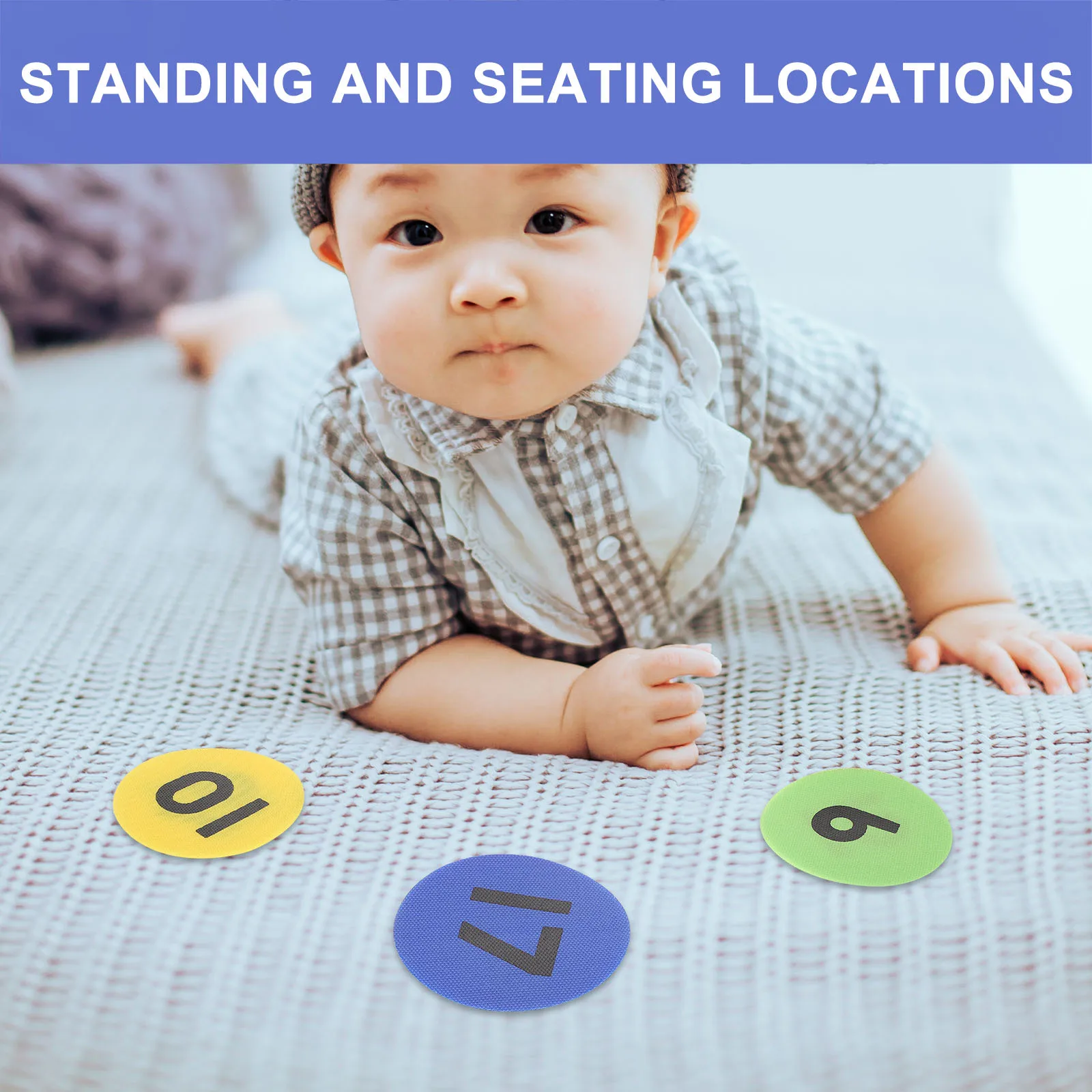 36 Sheets Colored Round Hook Loop Floor Tags Carpet Spots for Kids Classroom Game Activity Positioning Stickers
36 Sheets Colored Round Hook Loop Floor Tags Carpet Spots for Kids Classroom Game Activity Positioning Stickers