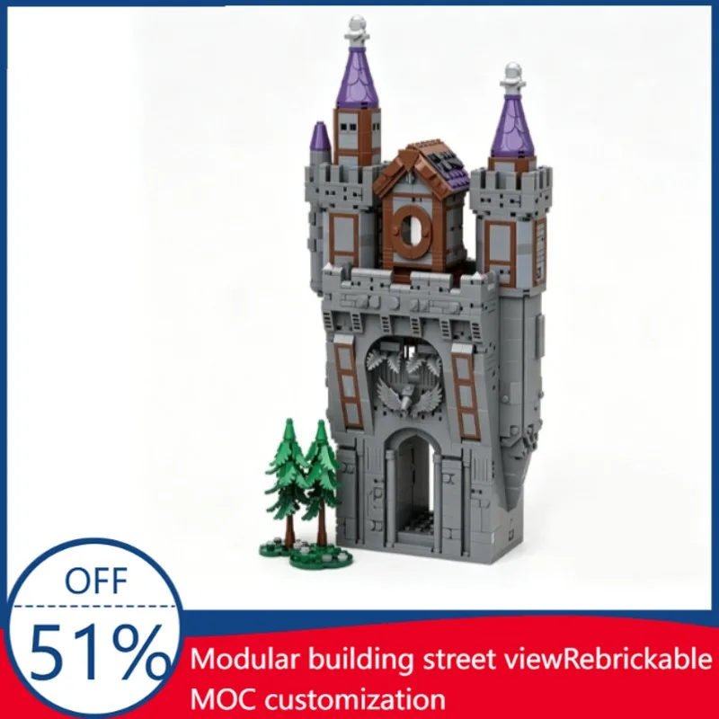 2407 PCS Medieval Wizards Castle MOC Model Building Blocks Assembly Toy Home Decoration Educational Christmas Gift for Kids Boys
2407 PCS Medieval Wizards Castle MOC Model Building Blocks Assembly Toy Home Decoration Educational Christmas Gift for Kids Boys