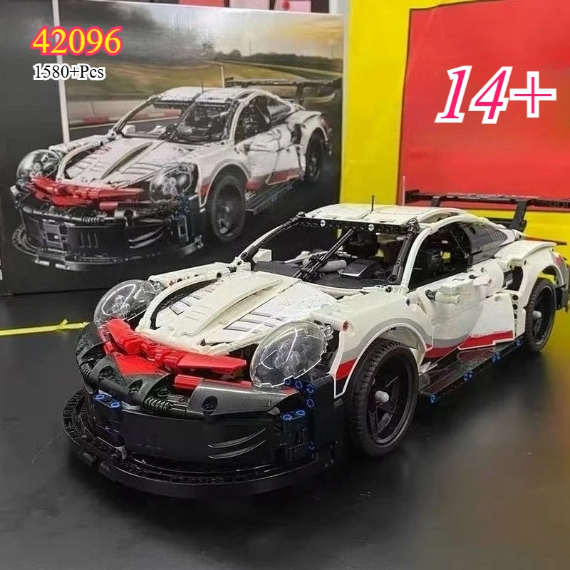 1580 + шт. масштаб 1:10, технический супер спортивный автомобиль 42096, строительный комплект, модель «сделай сам», Коллекционная гоночная машина, игрушка для детей
1580 + шт. масштаб 1:10, технический супер спортивный автомобиль 42096, строительный комплект, модель «сделай сам», Коллекционная гоночная машина, игрушка для детей