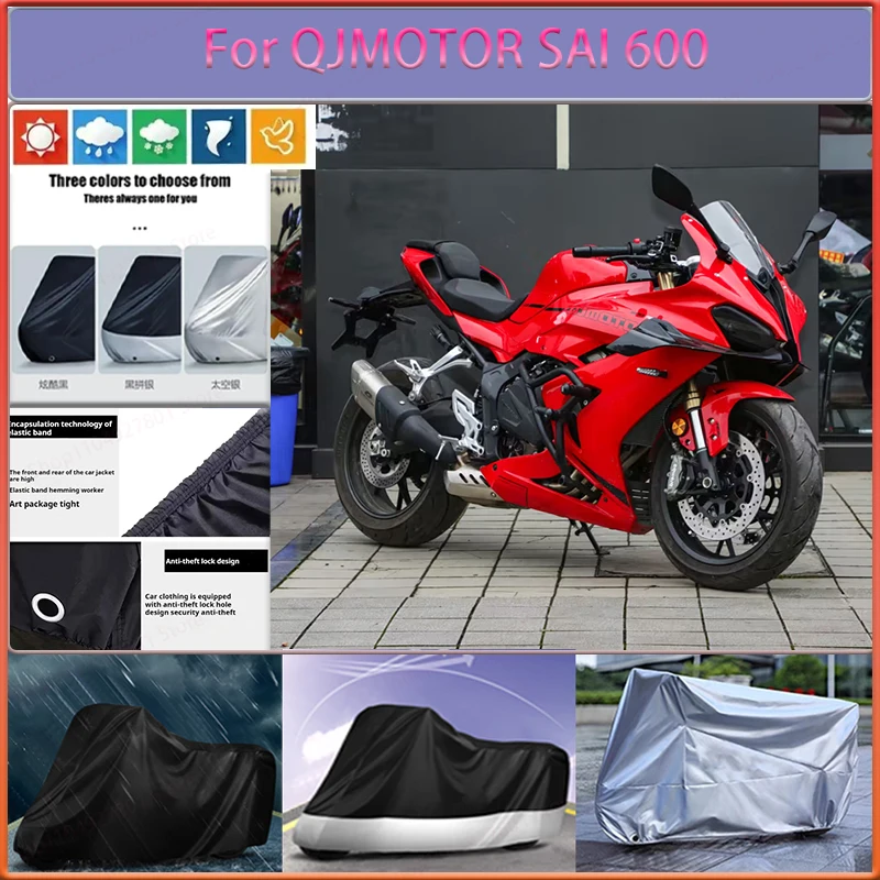 For QJMOTOR SAI 600 Motorcycle Protective Cover All Season Universal Outdoors Dust Rain Cover Sun Shading UV Protection Cover
For QJMOTOR SAI 600 Motorcycle Protective Cover All Season Universal Outdoors Dust Rain Cover Sun Shading UV Protection Cover