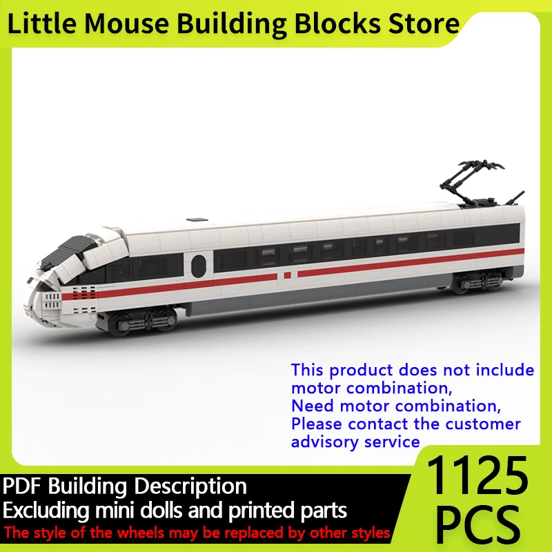 City Car Model MOC Building Bricks Railway ICE T Train Endwagen Modular Technology Gifts Holiday Assemble Children Toys Suit
City Car Model MOC Building Bricks Railway ICE T Train Endwagen Modular Technology Gifts Holiday Assemble Children Toys Suit