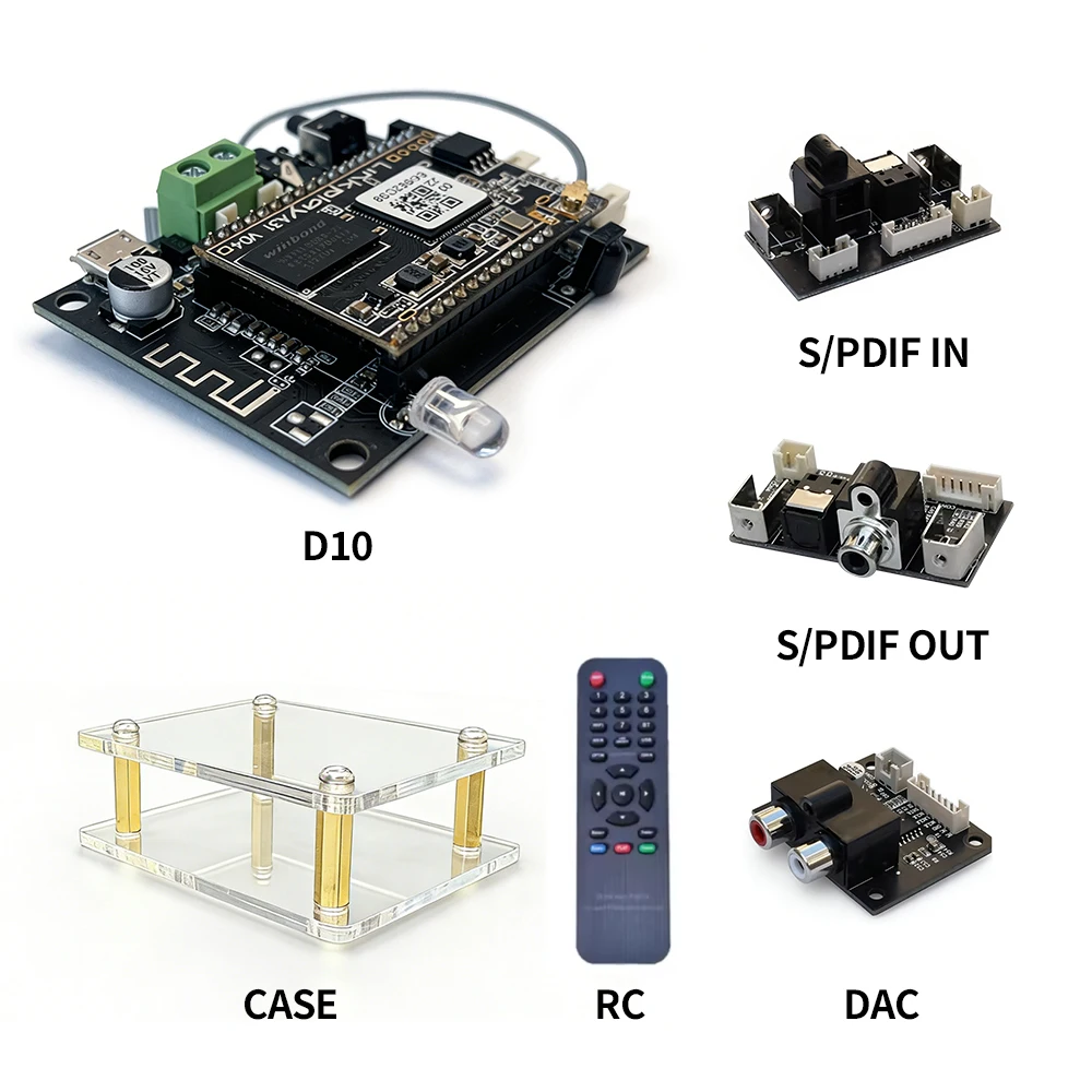 EMiUZEK D10 Expansion Board ESS9023 DAC I2S Out Optical Coaxial I/O Board Premium Audio Processing Expansion
EMiUZEK D10 Expansion Board ESS9023 DAC I2S Out Optical Coaxial I/O Board Premium Audio Processing Expansion