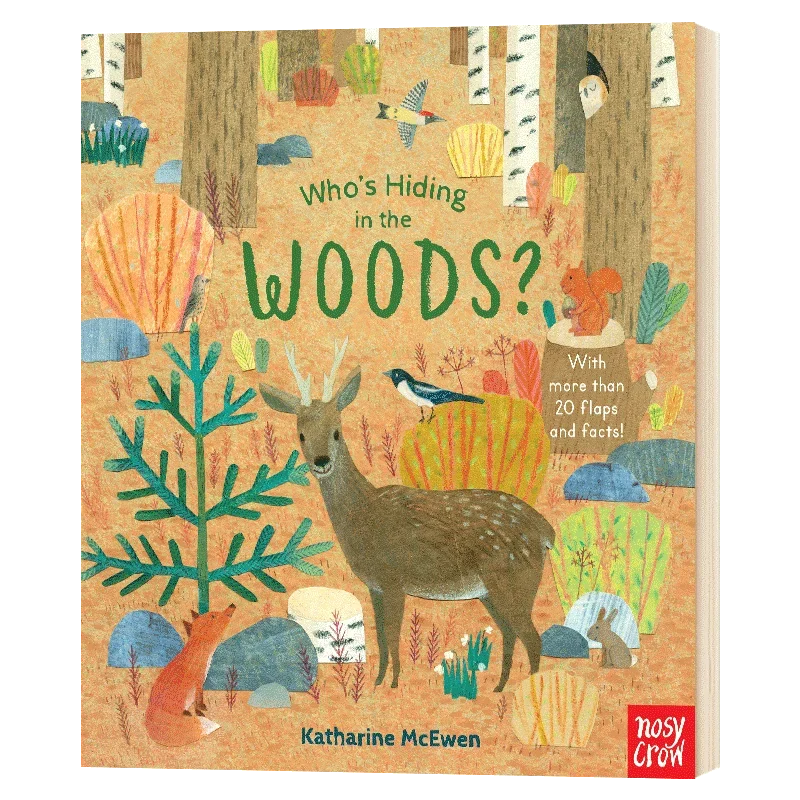 Who's Hiding in the Woods, Children's books aged 3 4 5 6, English picture book, 9781536208207
Who's Hiding in the Woods, Children's books aged 3 4 5 6, English picture book, 9781536208207