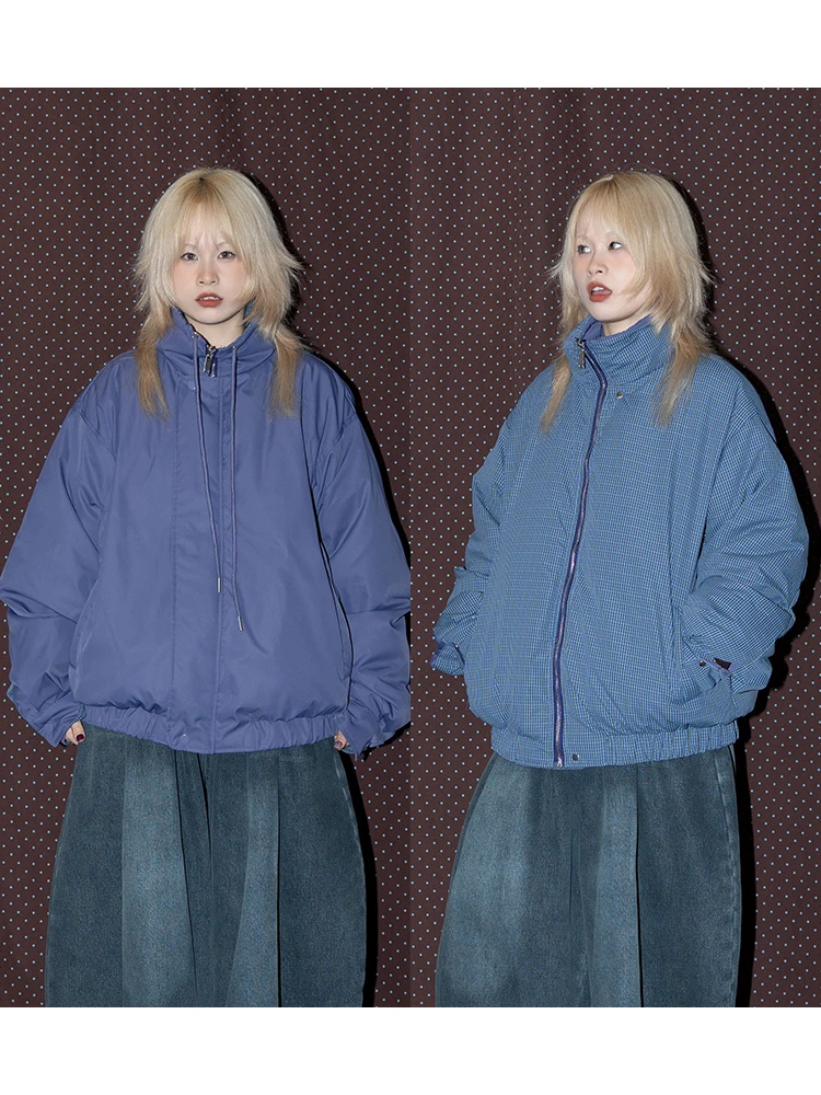 Double-Sided Wearable Zippered Hooded down Jaet White Du Feather Warm Color Winter Casual Sle Women's Coat
Double-Sided Wearable Zippered Hooded down Jaet White Du Feather Warm Color Winter Casual Sle Women's Coat