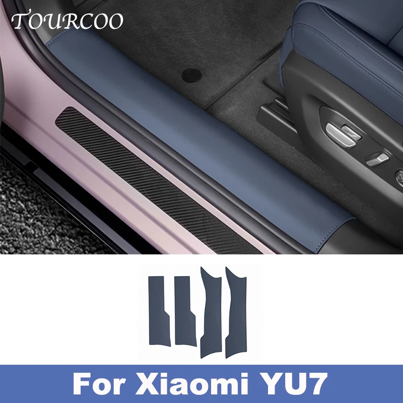 For Xiaomi YU7 2025 2026 Leather Threshold Strip Guard Pad Door Sill Protector Inclusive Kit Threshold Mat Accessories
For Xiaomi YU7 2025 2026 Leather Threshold Strip Guard Pad Door Sill Protector Inclusive Kit Threshold Mat Accessories