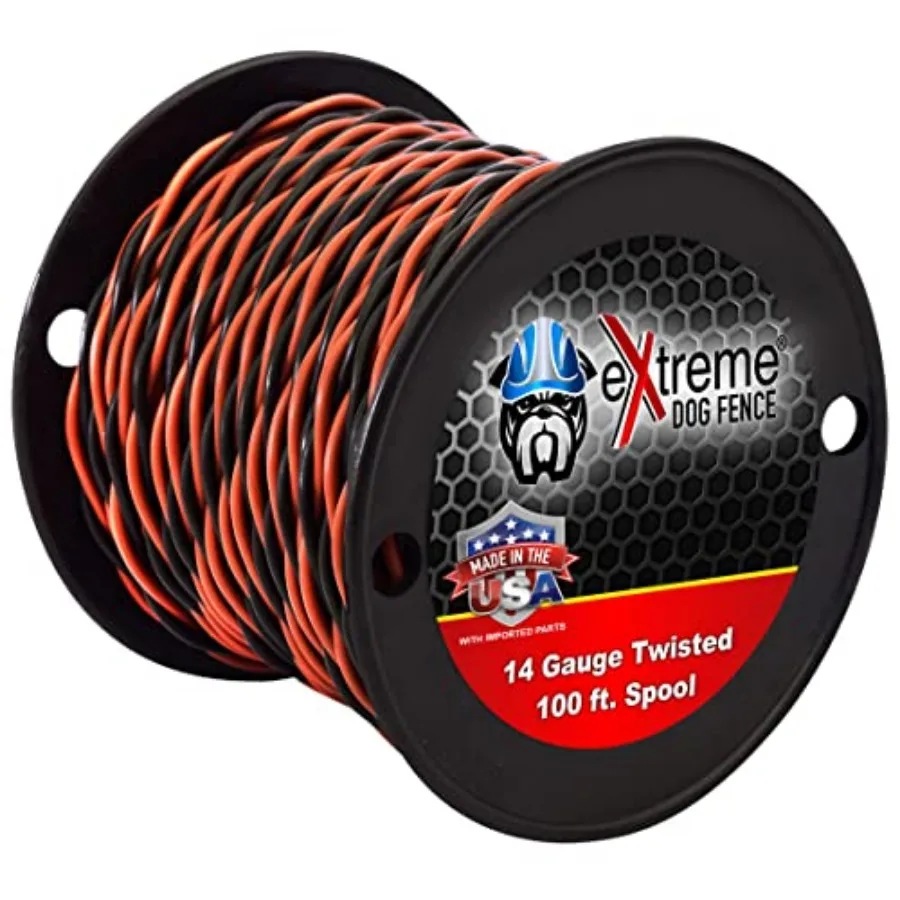 14AWG Wire Twisted Dog Fence Wire - Compatible with All Brands
14AWG Wire Twisted Dog Fence Wire - Compatible with All Brands