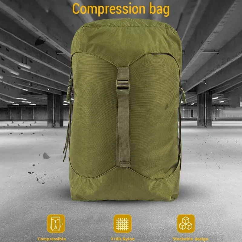 Sleeping Bag Storage Sack Weight Bags Heavy-duty Tactical Style Com-pression Bag for Outdoor Mountaineering Camping Hiking
Sleeping Bag Storage Sack Weight Bags Heavy-duty Tactical Style Com-pression Bag for Outdoor Mountaineering Camping Hiking