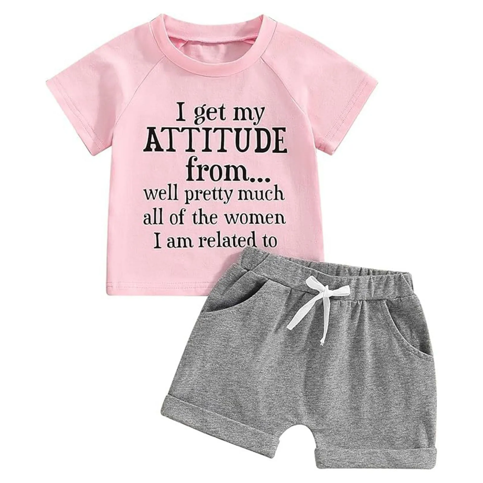 Ruffle Baby Girl Clothes Toddler Baby Girl Summer Clothes Short Sleeve Letter Print Shirt Tops + Solid Color Shorts 2Pcs Baby 6
Ruffle Baby Girl Clothes Toddler Baby Girl Summer Clothes Short Sleeve Letter Print Shirt Tops + Solid Color Shorts 2Pcs Baby 6