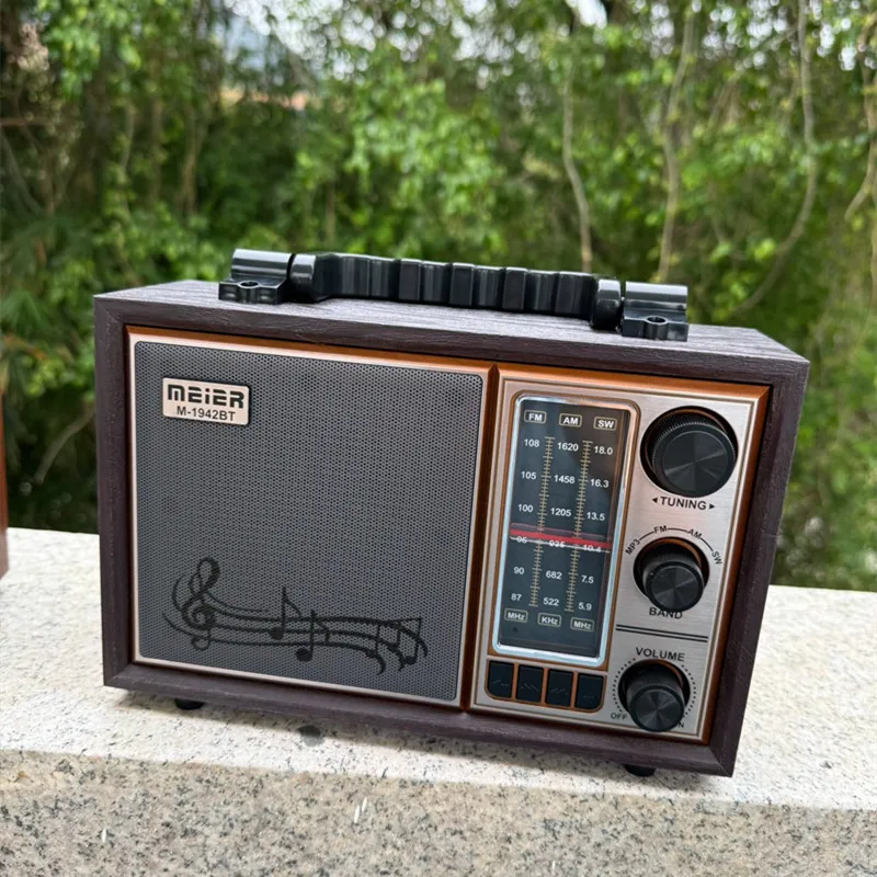 Rechargeable Portable Fm Am Sw 3 Band Radio Multifunctional High-volume Bluetooth Speaker TF Card USB MP3 Player for the Elderly
Rechargeable Portable Fm Am Sw 3 Band Radio Multifunctional High-volume Bluetooth Speaker TF Card USB MP3 Player for the Elderly