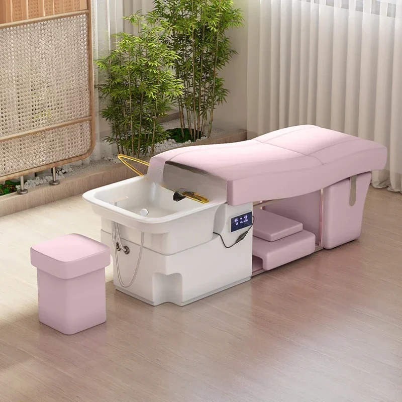 Intelligent Water Circulation Head Treatment Fumigation Shampoo Chair Beauty Ear Cleaning Massage Couch Barber Shop
Intelligent Water Circulation Head Treatment Fumigation Shampoo Chair Beauty Ear Cleaning Massage Couch Barber Shop