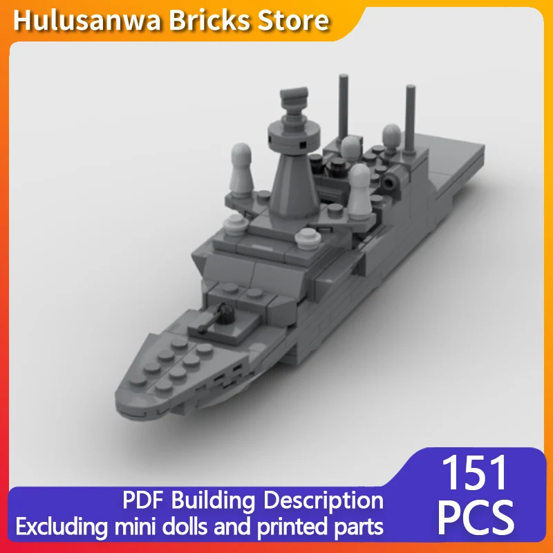 Little Modern Warship Model MOC Building Bricks War Equipment Modular Technology Gifts Holiday Assemble Children Toys Suit
Little Modern Warship Model MOC Building Bricks War Equipment Modular Technology Gifts Holiday Assemble Children Toys Suit