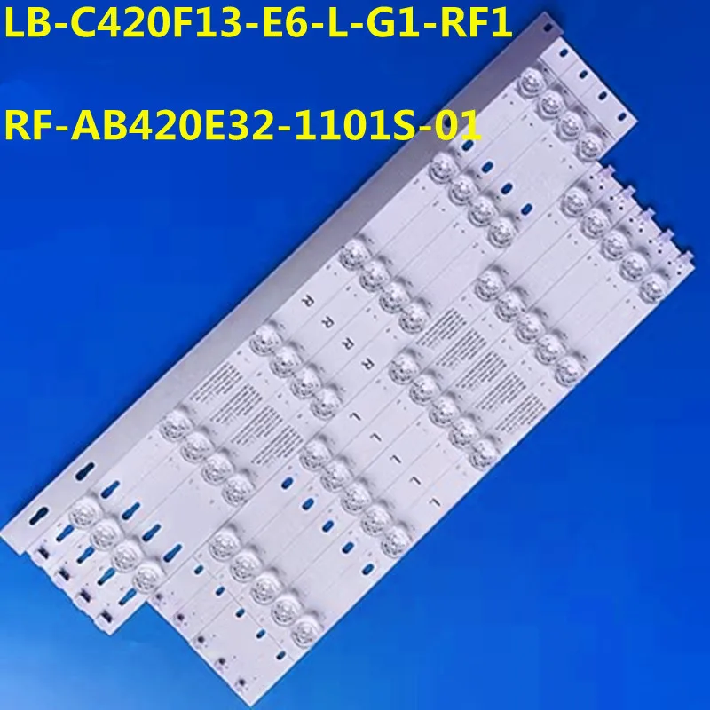 New LED Backlight Strip 5+6lamps For RF-AB420E32-1101S-01 LB-C420F13-E6-L-G1-RF1
New LED Backlight Strip 5+6lamps For RF-AB420E32-1101S-01 LB-C420F13-E6-L-G1-RF1