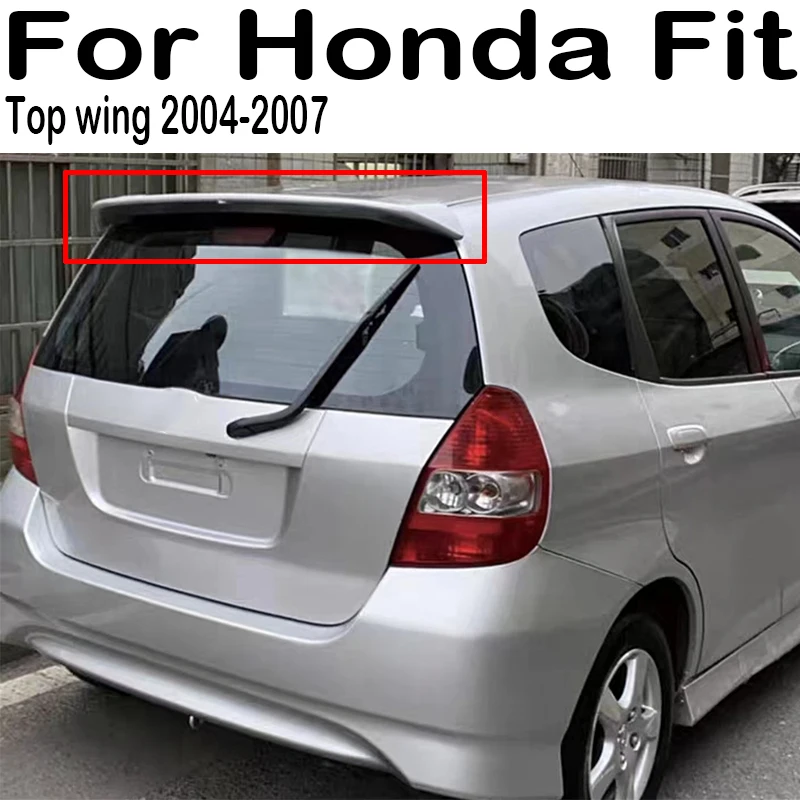 For 2004-2007 1nd generation Honda Fit Spoiler High Quality ABS Unpainted Primer Car Rear Wing Spoiler Tail Fin Cover Decoration
For 2004-2007 1nd generation Honda Fit Spoiler High Quality ABS Unpainted Primer Car Rear Wing Spoiler Tail Fin Cover Decoration