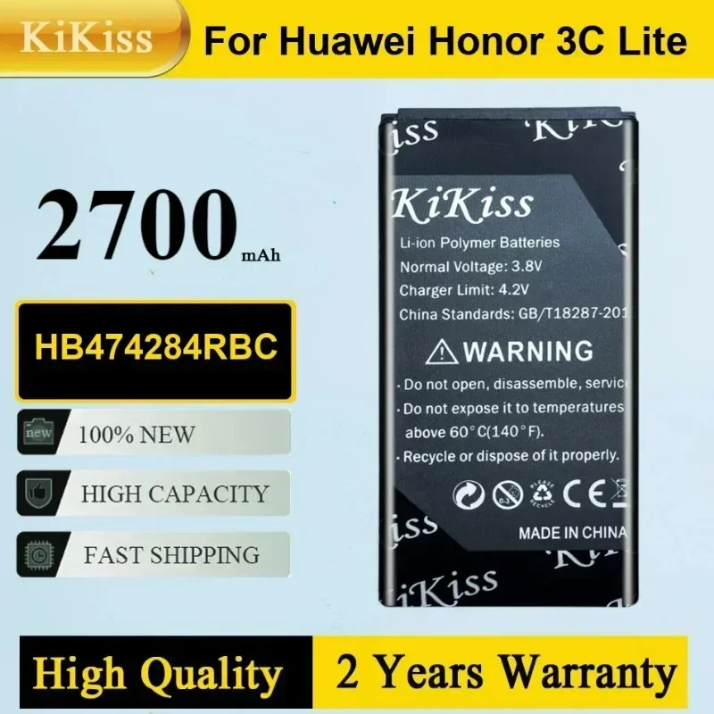 HB474284RBC Аккумулятор мобильного телефона для Huawei Honor 3C Lite C8816 C8816D C8817 Ascend G521 G615 G620
HB474284RBC Аккумулятор мобильного телефона для Huawei Honor 3C Lite C8816 C8816D C8817 Ascend G521 G615 G620