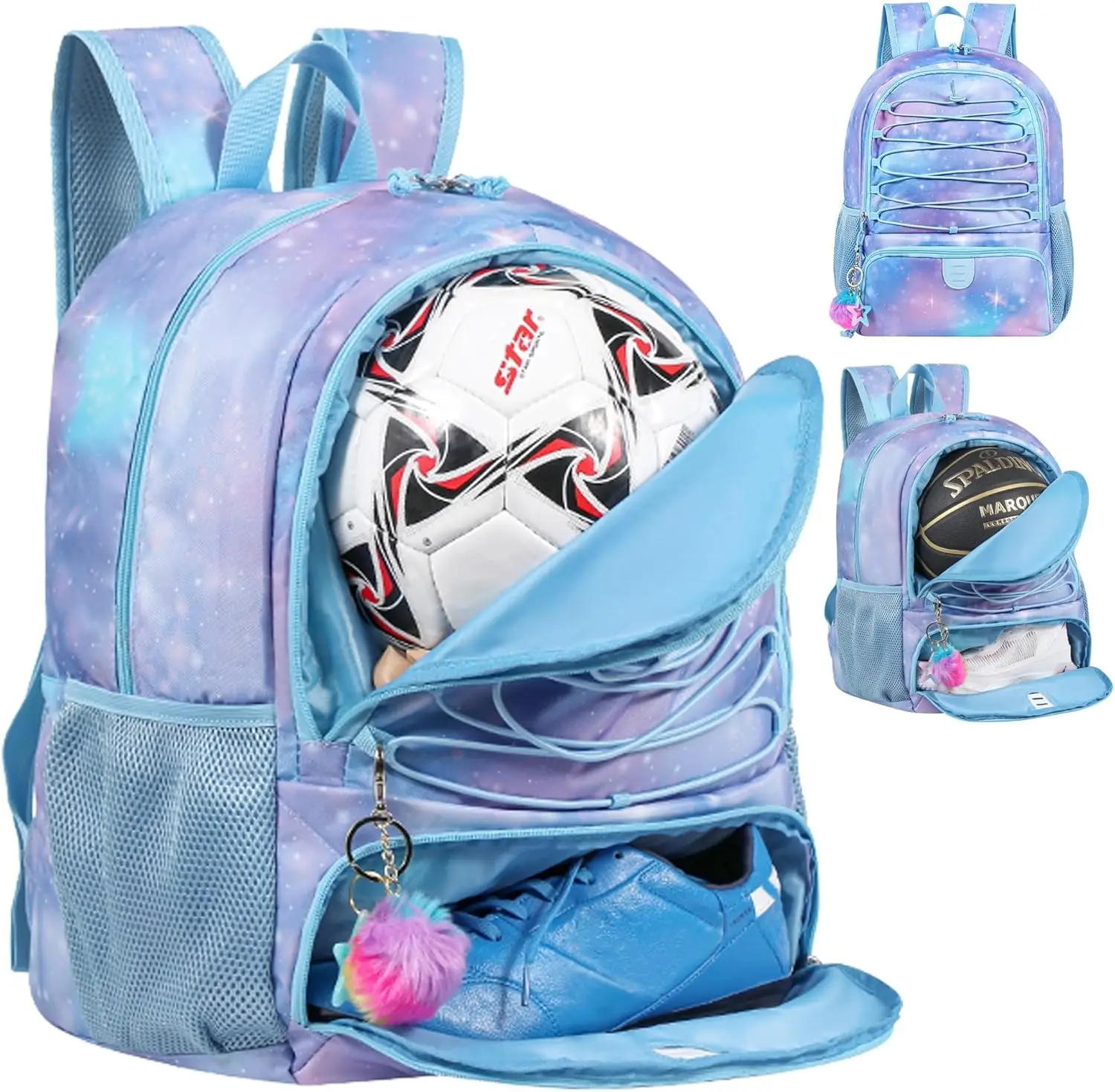 Спортивный рюкзак 30 л с отделениями для мяча и обуви, легкий, дышащий, для баскетбола, футбола, путешествий, спортзала
Спортивный рюкзак 30 л с отделениями для мяча и обуви, легкий, дышащий, для баскетбола, футбола, путешествий, спортзала