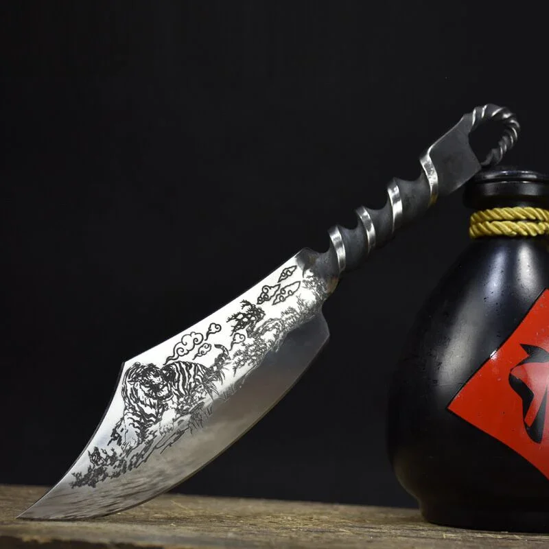 Bone picking knife Longquan kitchen knife hand-forged fruit knife light and super sharp antique tea home
Bone picking knife Longquan kitchen knife hand-forged fruit knife light and super sharp antique tea home