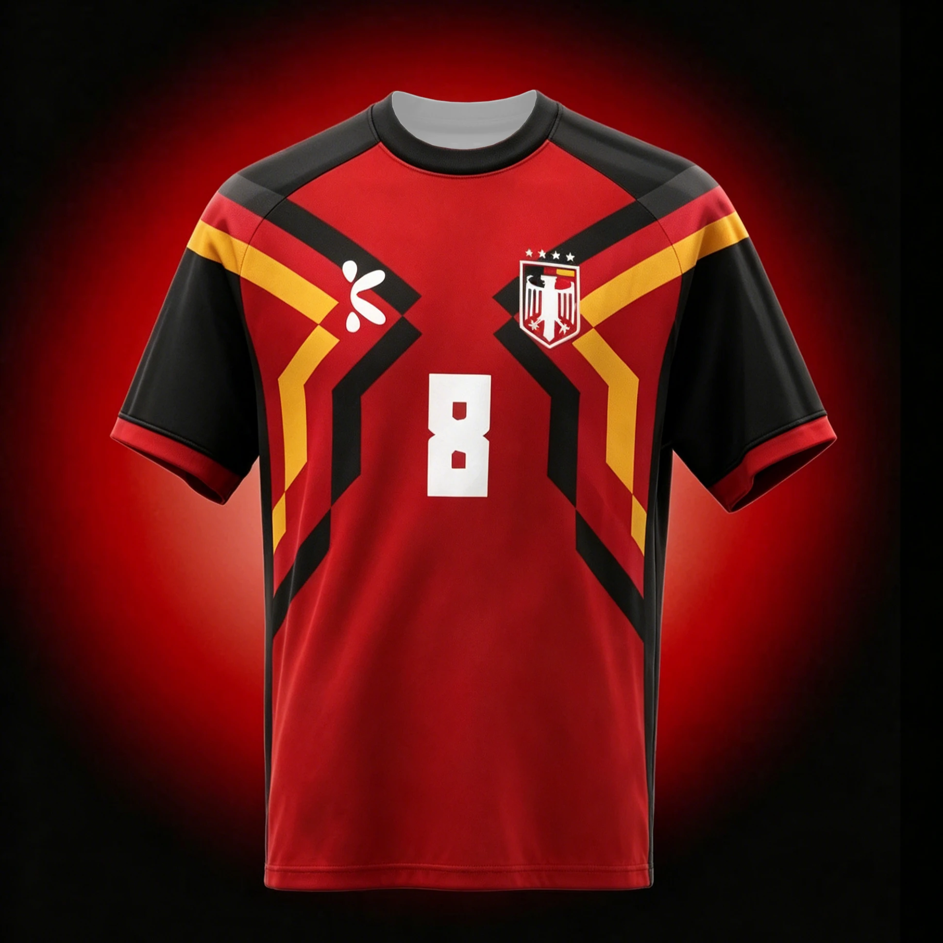 New Concept Football Jersey No. 8 for Germany Fans Adults Kids 3D Printed T-Shirt Family Summer Breathable Casual Sportswear Top
New Concept Football Jersey No. 8 for Germany Fans Adults Kids 3D Printed T-Shirt Family Summer Breathable Casual Sportswear Top