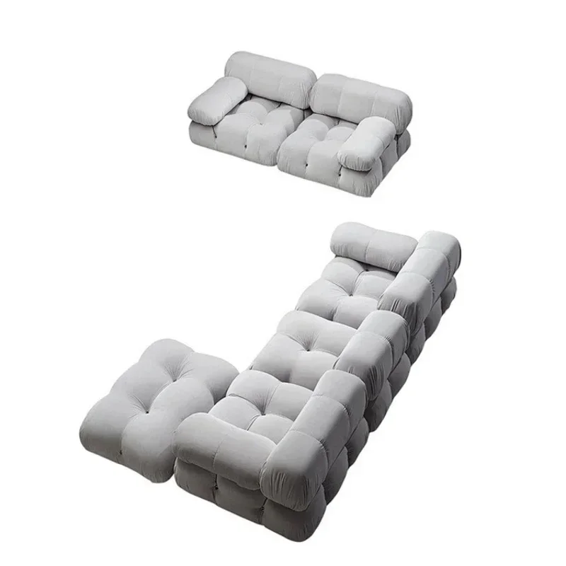 Lamb Fleece Sofa, Combination Square Module Casual Fabric Sofa Bedroom Living Room Rental Room Furniture Wabi Sabi Wind
Lamb Fleece Sofa, Combination Square Module Casual Fabric Sofa Bedroom Living Room Rental Room Furniture Wabi Sabi Wind
