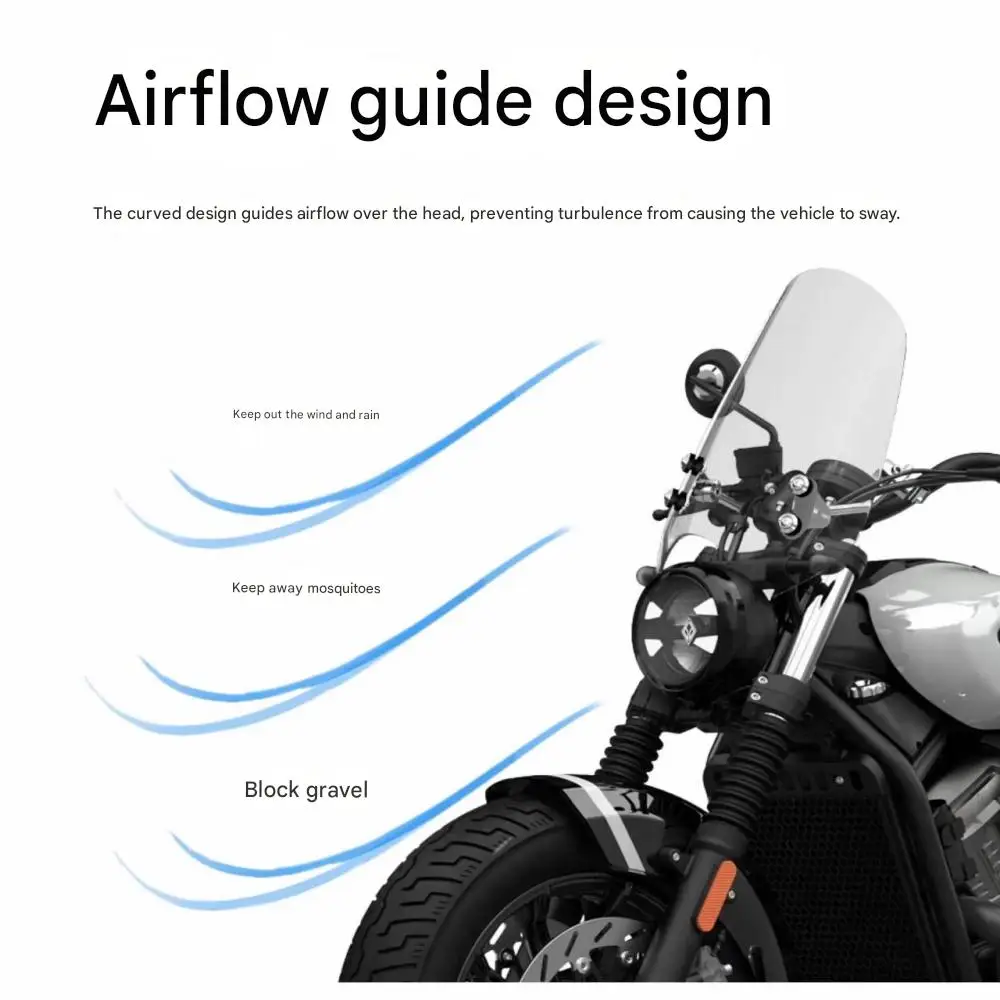 Front windshield suitable for Benda Dark Flag 950 500 modified windshield, motorcycle rain shield, windshield with bracket
Front windshield suitable for Benda Dark Flag 950 500 modified windshield, motorcycle rain shield, windshield with bracket