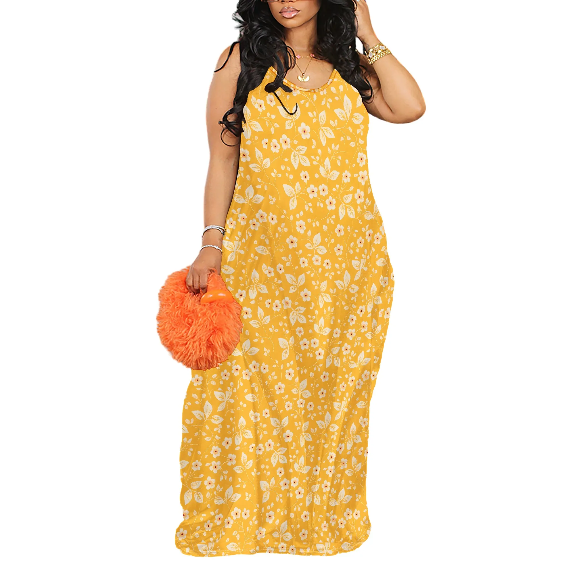 Maxi Dress for Women Short Sleeve Casual Summer Loose Plain Comfy Long Dresses with Pockets
Maxi Dress for Women Short Sleeve Casual Summer Loose Plain Comfy Long Dresses with Pockets