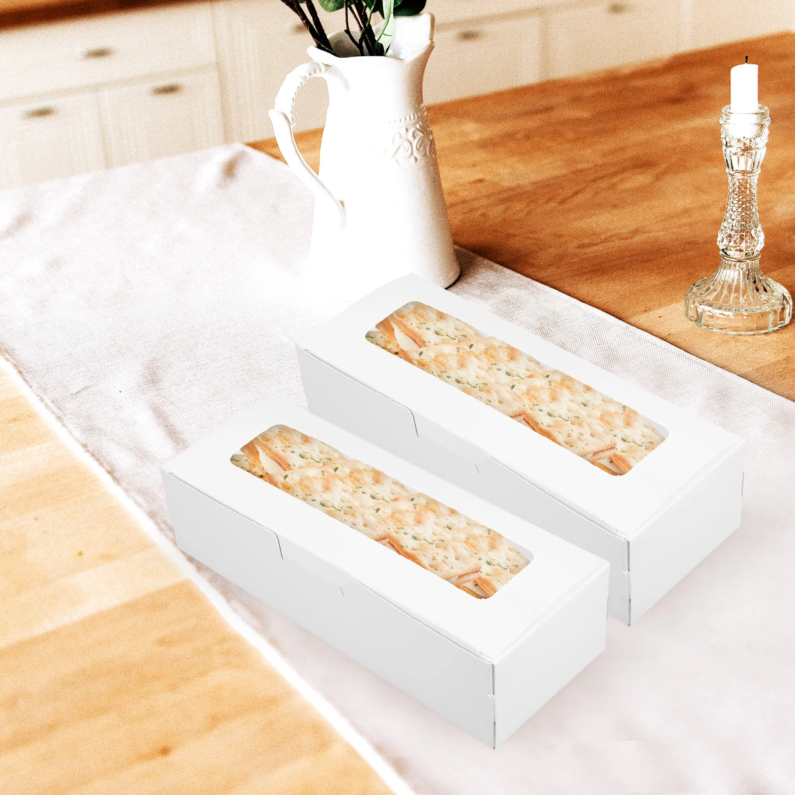 10 Pcs Macaron Box Pastry Boxes with Window Mini Party Favor Cupcake Paper Dessert Pastries
10 Pcs Macaron Box Pastry Boxes with Window Mini Party Favor Cupcake Paper Dessert Pastries