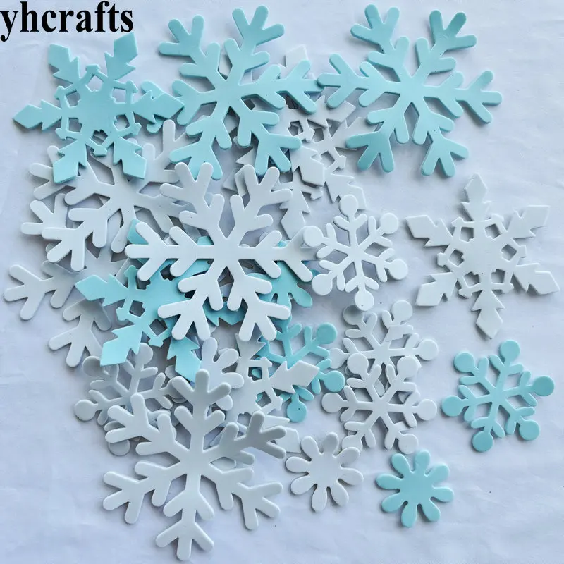 48PCS Big size winter snowflake foam stickers Xmas crafts Activity items Christmas party decorative stickers Kids DIY toys
48PCS Big size winter snowflake foam stickers Xmas crafts Activity items Christmas party decorative stickers Kids DIY toys