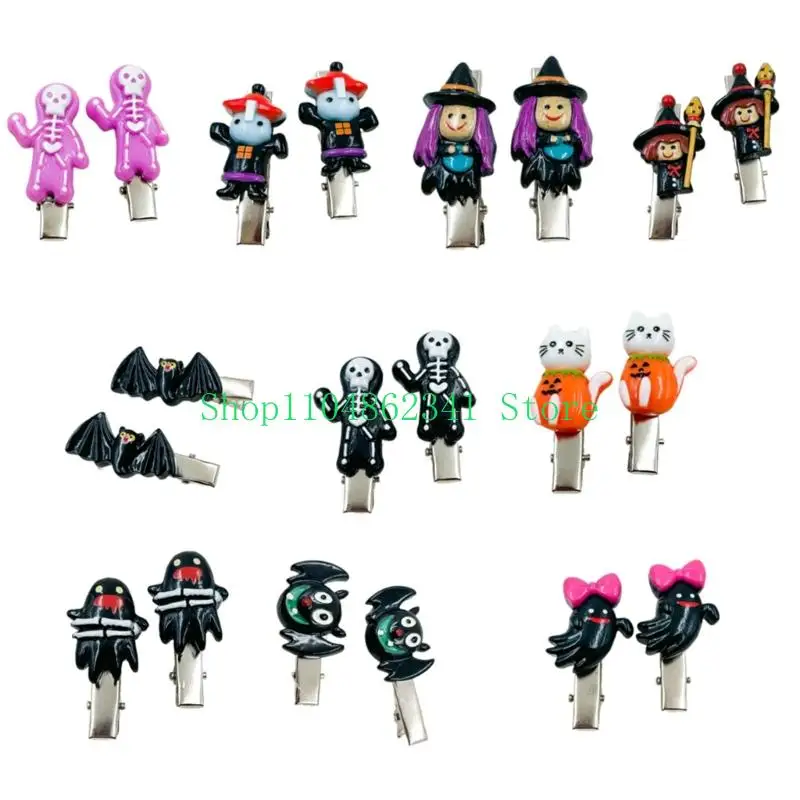 652F Not Toxic Resin Halloween Skull Hair Clip Pumpkin Design Party Costume Decors
652F Not Toxic Resin Halloween Skull Hair Clip Pumpkin Design Party Costume Decors