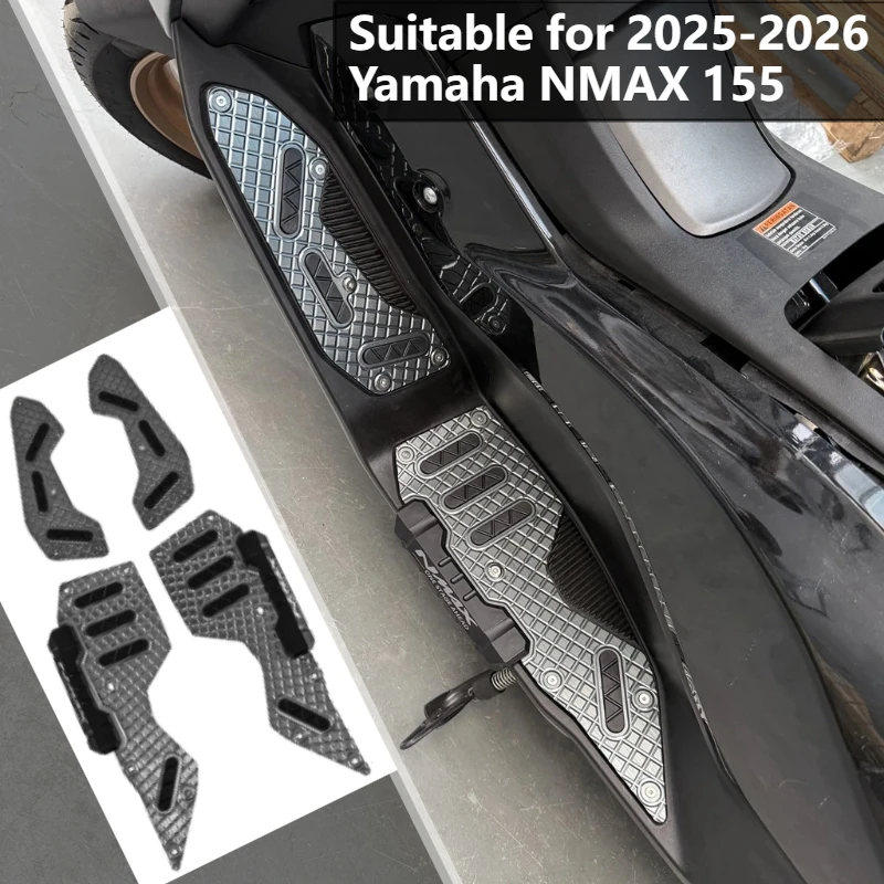 Motorcycle Footrest For YAMAHA NMAX155 V3 NMAX 2025 2026 Foot Pegs Aluminum Alloy Original Factory Installation Accessories
Motorcycle Footrest For YAMAHA NMAX155 V3 NMAX 2025 2026 Foot Pegs Aluminum Alloy Original Factory Installation Accessories