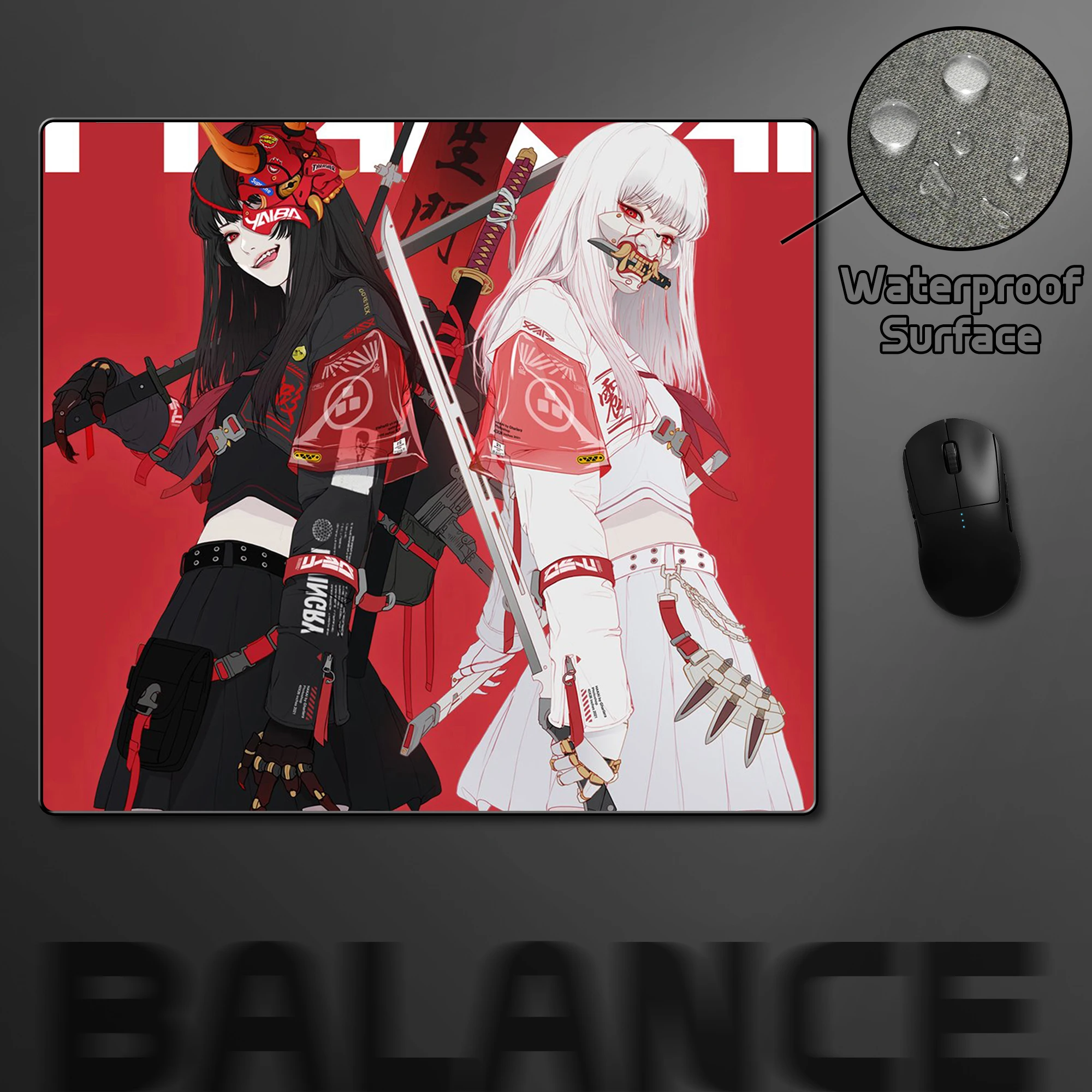 Cyber Oni Mask Crimson Hannya E-Sports Gaming Mouse Pad Gamer Professional Premium Rubber Mousepad Waterproof Mouse Mat 45*40cm
Cyber Oni Mask Crimson Hannya E-Sports Gaming Mouse Pad Gamer Professional Premium Rubber Mousepad Waterproof Mouse Mat 45*40cm