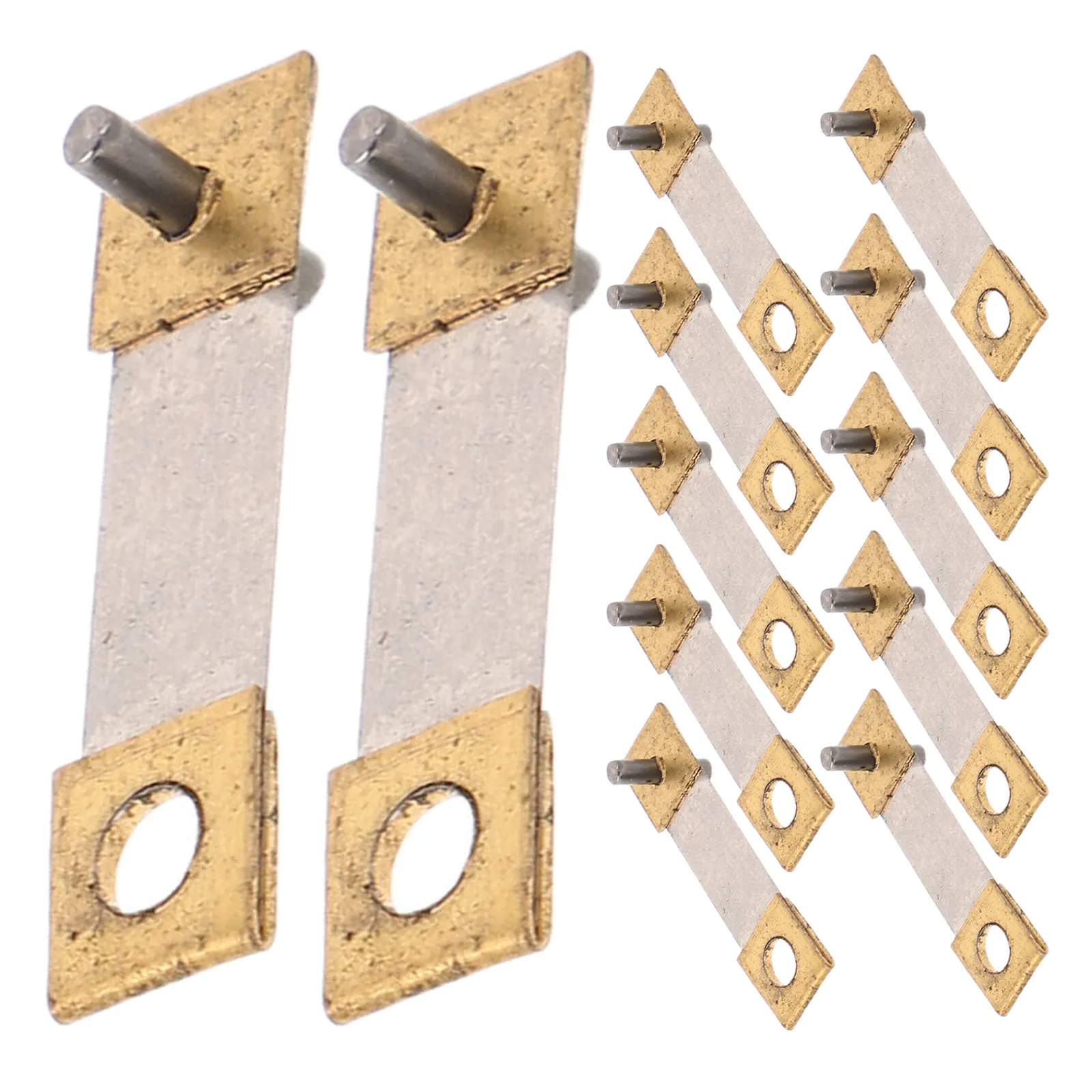 12PCS Clock Pendulum Suspension Spring Vintage Metal Grandfather Clock Spring Replacement for Wall Mantelpiece Decorations
12PCS Clock Pendulum Suspension Spring Vintage Metal Grandfather Clock Spring Replacement for Wall Mantelpiece Decorations