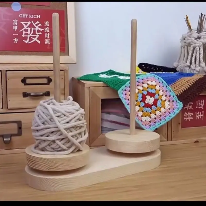 Household winding wool shaft rotating knitting thread group hand-made knitting tool solid wood shaft frame bottom
Household winding wool shaft rotating knitting thread group hand-made knitting tool solid wood shaft frame bottom