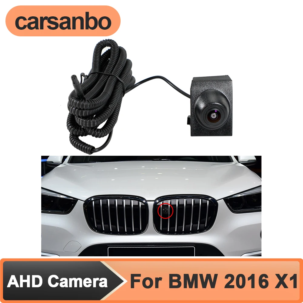 Carsanbo AHD 1080P 150° Lens OEM Car Vehicle Front View Camera for BMW 2016 X1 Night Vision Waterproof Parking Monitoring System
Carsanbo AHD 1080P 150° Lens OEM Car Vehicle Front View Camera for BMW 2016 X1 Night Vision Waterproof Parking Monitoring System