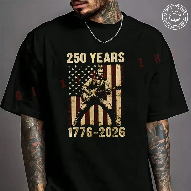 2026 Men T Shirt Casual Abraham Lincoln 250 Years America 4Th July 250Th Anniversary Moto T-shirt Graphic Cotton Motorbike Tee
2026 Men T Shirt Casual Abraham Lincoln 250 Years America 4Th July 250Th Anniversary Moto T-shirt Graphic Cotton Motorbike Tee