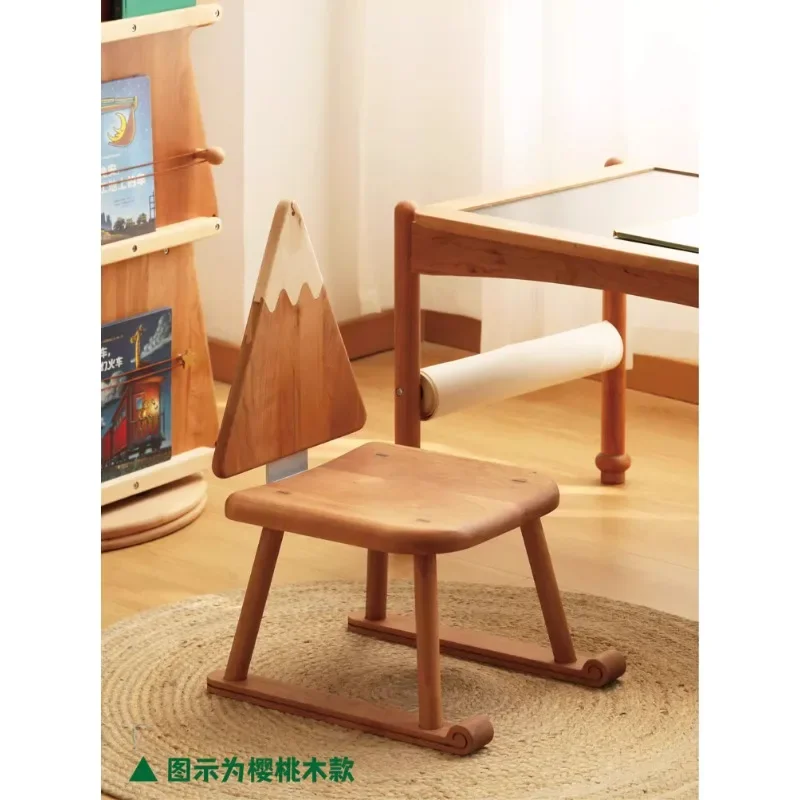 Montessori Solid Wood Backrest Chair High-end Light Luxury Christmas Chair Children's Fun Game Learning Chai
Montessori Solid Wood Backrest Chair High-end Light Luxury Christmas Chair Children's Fun Game Learning Chai