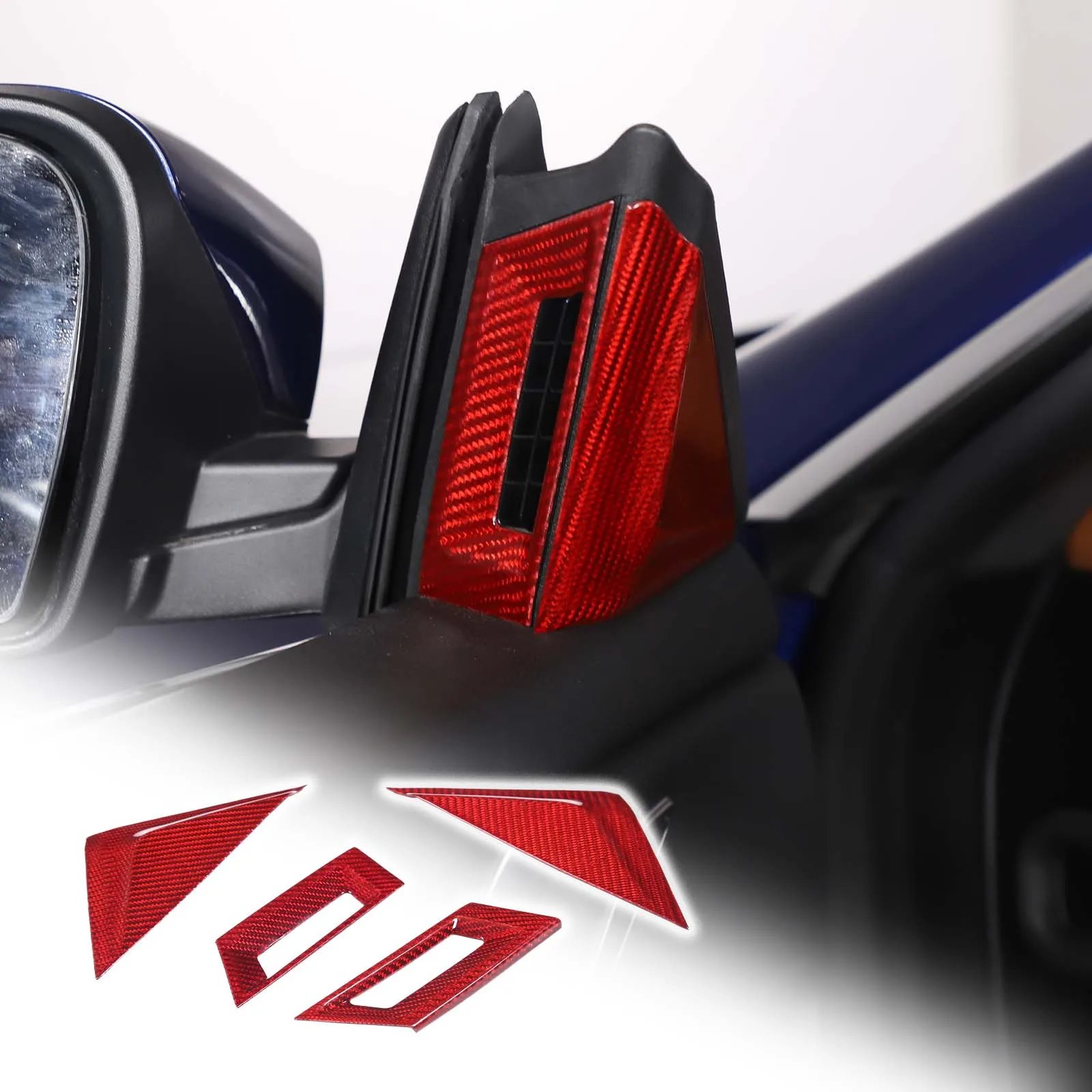 For Maserati Ghibli/Quattroporte 2014-2022 Car A-pillar Inner Horn Decorative Cover Genuine Carbon Fiber Car Accessories
For Maserati Ghibli/Quattroporte 2014-2022 Car A-pillar Inner Horn Decorative Cover Genuine Carbon Fiber Car Accessories