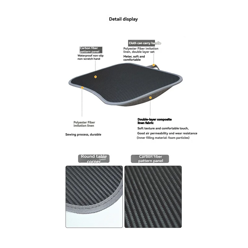 Lap Desk With Cushioned Pillow For Laptops - Portable Writing Tray For Office Work, For Home & Travel Use
Lap Desk With Cushioned Pillow For Laptops - Portable Writing Tray For Office Work, For Home & Travel Use