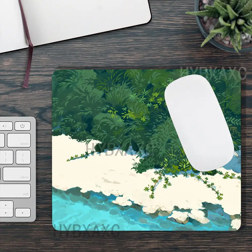HYBXAXC Fresh Green Plants Illustration Small Mouse Pad Soft Non Slip Rubber Desk Mat For Computer Office Gaming Aesthetic
HYBXAXC Fresh Green Plants Illustration Small Mouse Pad Soft Non Slip Rubber Desk Mat For Computer Office Gaming Aesthetic