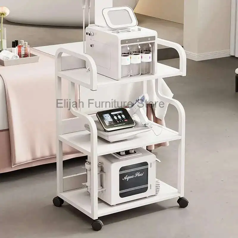 Trolley Beauty Equipment Cart Movable Professional Specialized Tool Cart For Beauty Auxiliary Multifunction Salon Furniture
Trolley Beauty Equipment Cart Movable Professional Specialized Tool Cart For Beauty Auxiliary Multifunction Salon Furniture