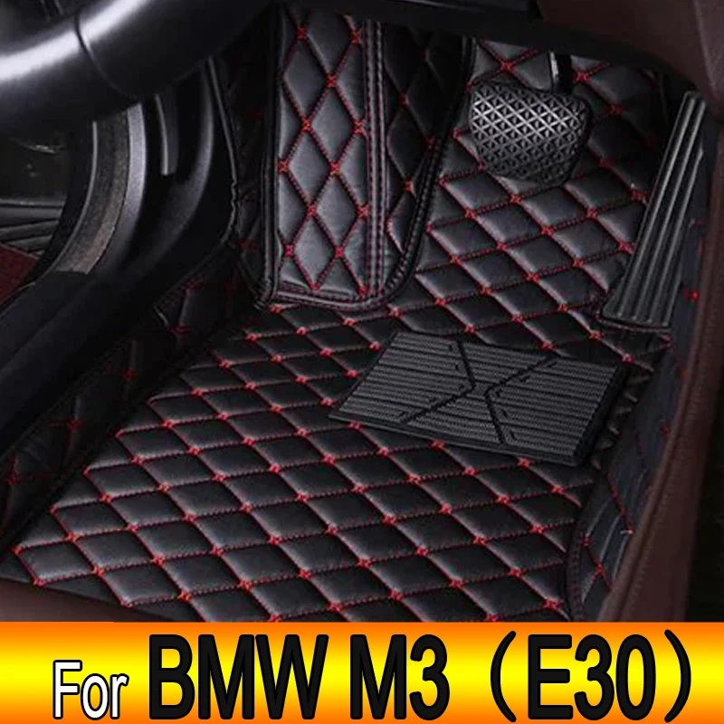 Автомобильный напольный коврик для BMW M3 E30 1986 ~ 1991, 5 сидений, кожаные напольные коврики, полное покрытие, защита ковра, грязь, аксессуары для интерьера автомобиля
Автомобильный напольный коврик для BMW M3 E30 1986 ~ 1991, 5 сидений, кожаные напольные коврики, полное покрытие, защита ковра, грязь, аксессуары для интерьера автомобиля