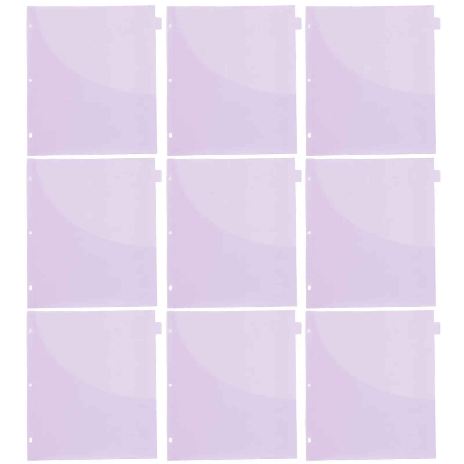 12Pcs 3-Hole Binder Pocket Dividers PP Plastic File Organizer Pockets for A4 Loose Leaf Binders School Office Home Document
12Pcs 3-Hole Binder Pocket Dividers PP Plastic File Organizer Pockets for A4 Loose Leaf Binders School Office Home Document