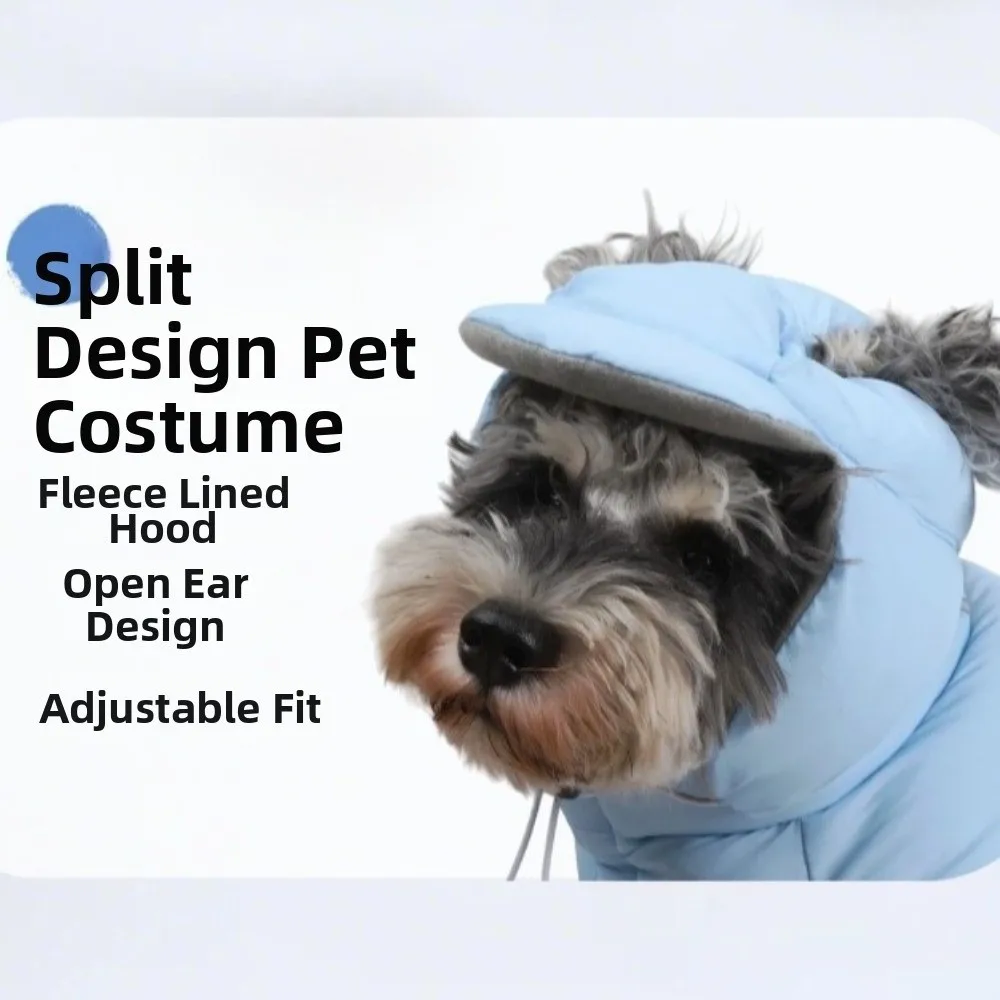 Warm Dog Down Jacket Thickened Comfortable Winter Cotton Coat Adjustable Cold Protection Fleece Puppy Clothes Outdoor Walking
Warm Dog Down Jacket Thickened Comfortable Winter Cotton Coat Adjustable Cold Protection Fleece Puppy Clothes Outdoor Walking