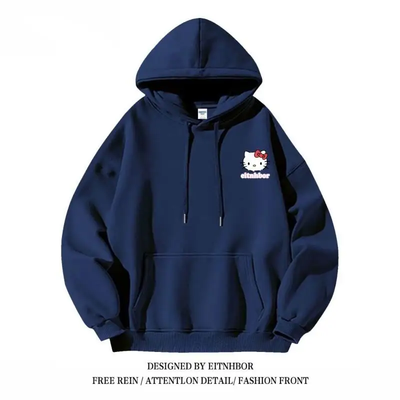 Толстовка Sanrio Hello Kitty, серебристый флис, аниме, японский стиль, пара, женская осенне-зимняя модная повседневная универсальная толстовка
Толстовка Sanrio Hello Kitty, серебристый флис, аниме, японский стиль, пара, женская осенне-зимняя модная повседневная универсальная толстовка