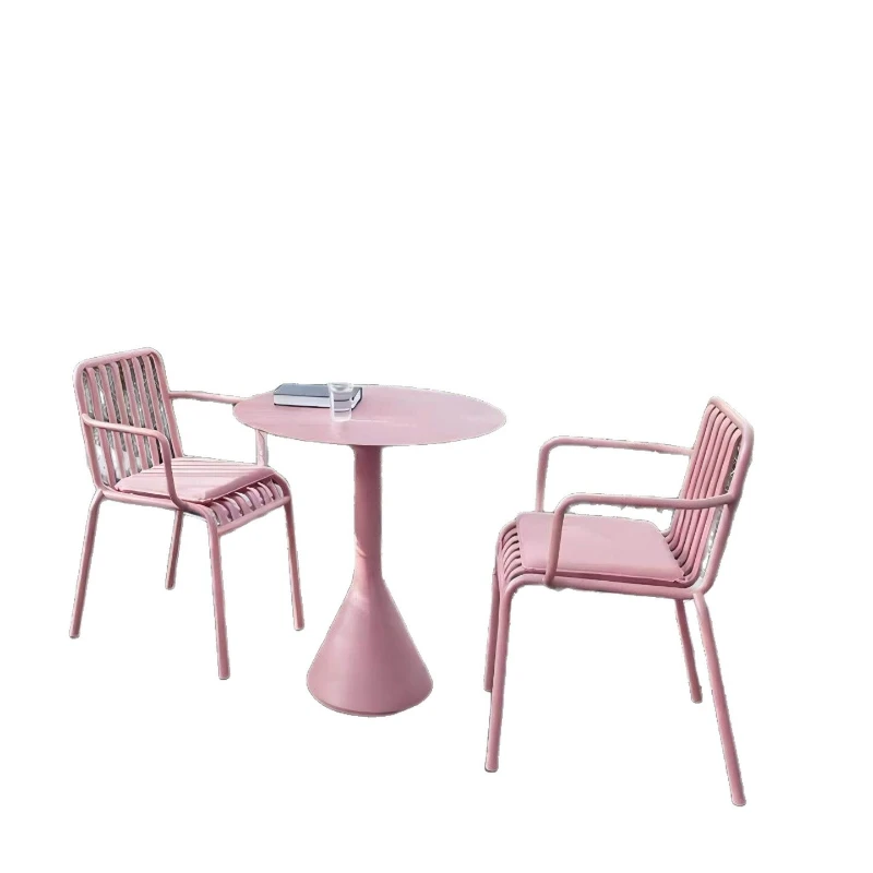 Outdoor metal tables and chairs courtyard balcony casual wrought iron table and chair set
Outdoor metal tables and chairs courtyard balcony casual wrought iron table and chair set