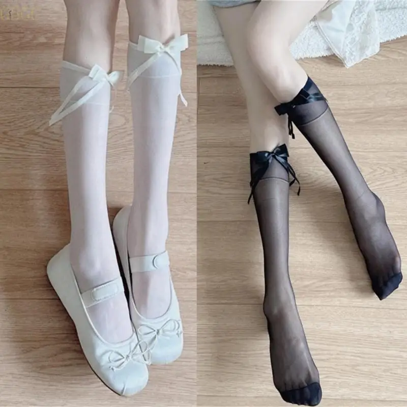 G5GC Women Girl's Fashion Socks Socks с луками летние чистые шелковые чулки лолиты носки теленка
G5GC Women Girl's Fashion Socks Socks с луками летние чистые шелковые чулки лолиты носки теленка