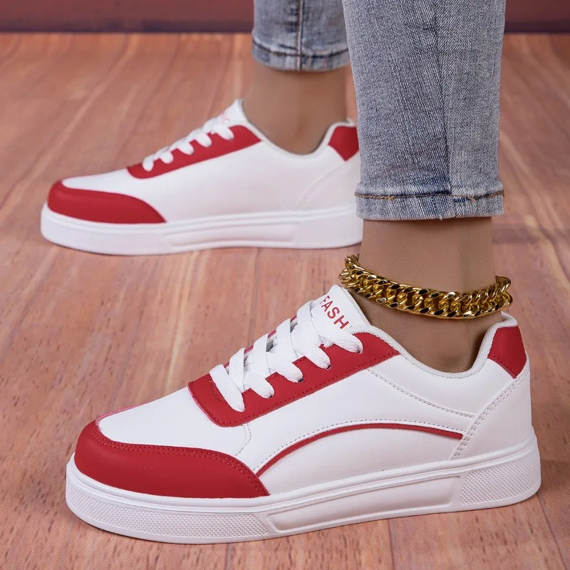 YRZL White Shoes Woman Sneakers High Quality Waterproof Leather Casual Ladies Shoes Trend Flat White Tennis Shoes for Female
YRZL White Shoes Woman Sneakers High Quality Waterproof Leather Casual Ladies Shoes Trend Flat White Tennis Shoes for Female