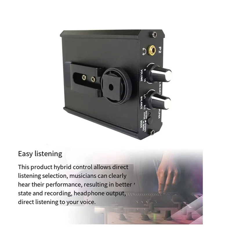 B49C Предусилитель для наушников Монитор P2 с вилкой европейского стандарта Микрофон для увеличения микшера Подходит для прямой трансляции
B49C Предусилитель для наушников Монитор P2 с вилкой европейского стандарта Микрофон для увеличения микшера Подходит для прямой трансляции