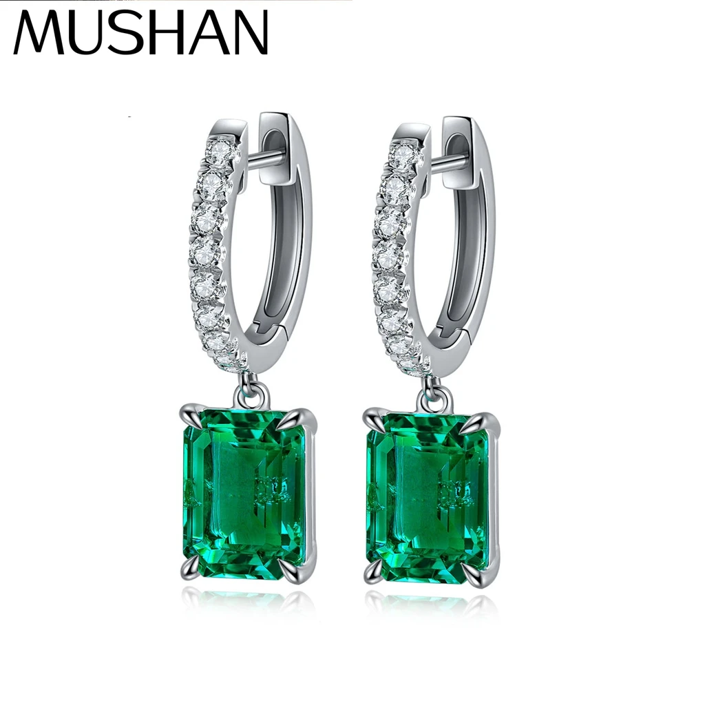 MUSHAN Custom Jewelry 925 Sterling Silver Earrings Lab Red Ruby Round Luxury Gift for Women 18K Gold Plated Anniversary
MUSHAN Custom Jewelry 925 Sterling Silver Earrings Lab Red Ruby Round Luxury Gift for Women 18K Gold Plated Anniversary
