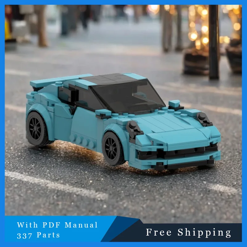 337 шт. город креативный изысканный крутой спортивный автомобиль модульный MOC строительный блок модель головоломка дети DIY сборка игрушки подарки на день рождения
337 шт. город креативный изысканный крутой спортивный автомобиль модульный MOC строительный блок модель головоломка дети DIY сборка игрушки подарки на день рождения